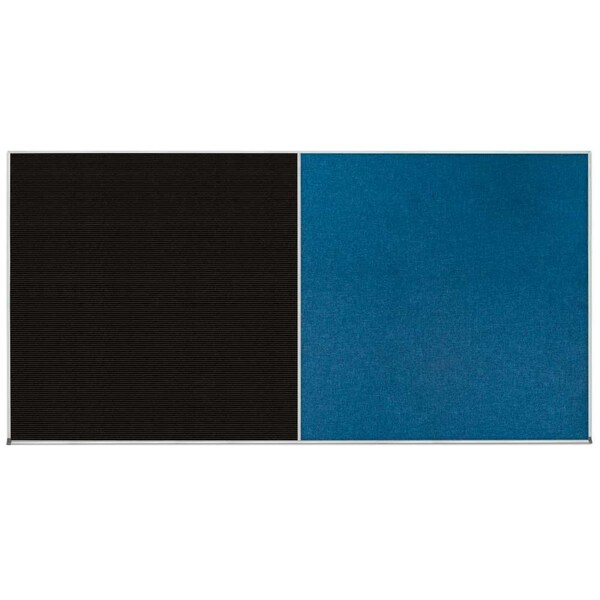 Enclosed Corkboard, 1 Door, 18"x24", 4" Fra